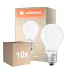 Voordeelpak 10x Ledvance Classic LED E27 Peer Mat 5.9W 806lm - 840 Koel Wit| Vervangt 60W